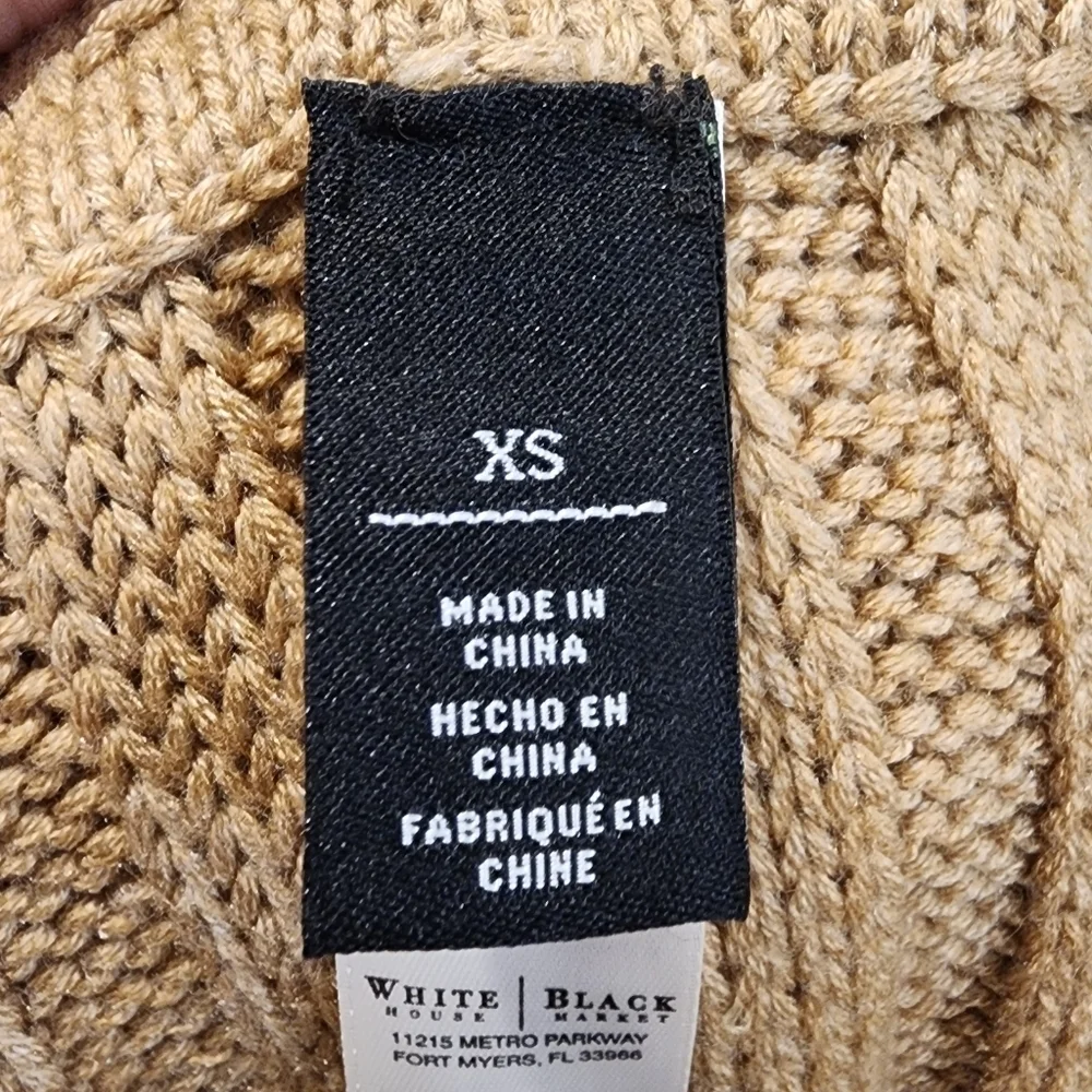 WHBM tan scarf